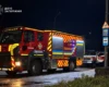 Росіяни атакували об’єкт інфраструктури в Запоріжжі: виникла пожежа