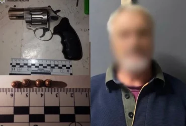 У Києві нетверезий чоловік влаштував стрілянину з балкона восьмого поверху