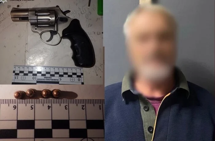 У Києві нетверезий чоловік влаштував стрілянину з балкона восьмого поверху