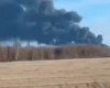 У Росії палає хімзавод «Азот», який постачає сировину для виробництва вибухівки (відео)