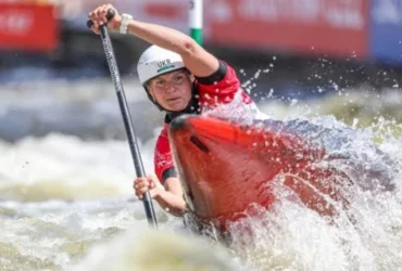 Ус стала віцечемпіонкою Суперкубка з веслувального слалому