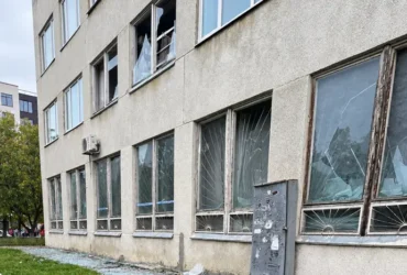 Російський дрон влучив біля школи в Полтаві: є постраждалий
