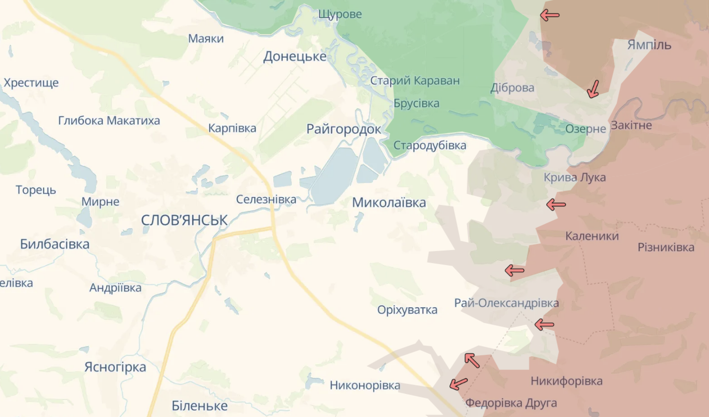 Карта бойових дій в Україні станом на 3 жовтня 2026 року фото 5