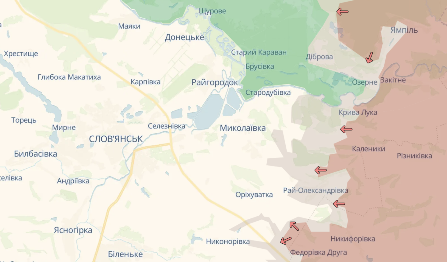 Карта бойових дій в Україні станом на 10 жовтня 2026 року фото 5