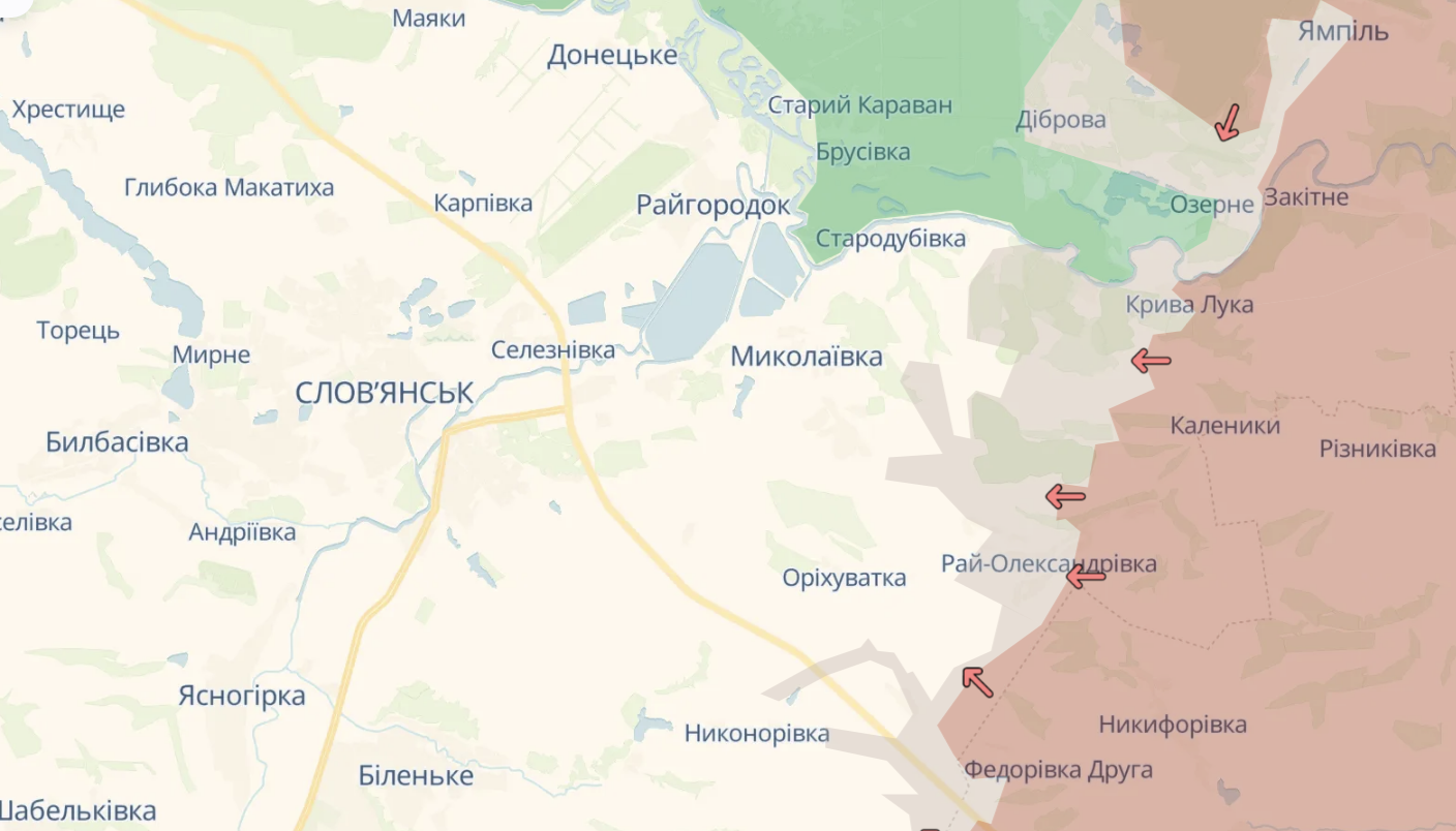 Карта бойових дій в Україні станом на 17 жовтня 2026 року фото 5