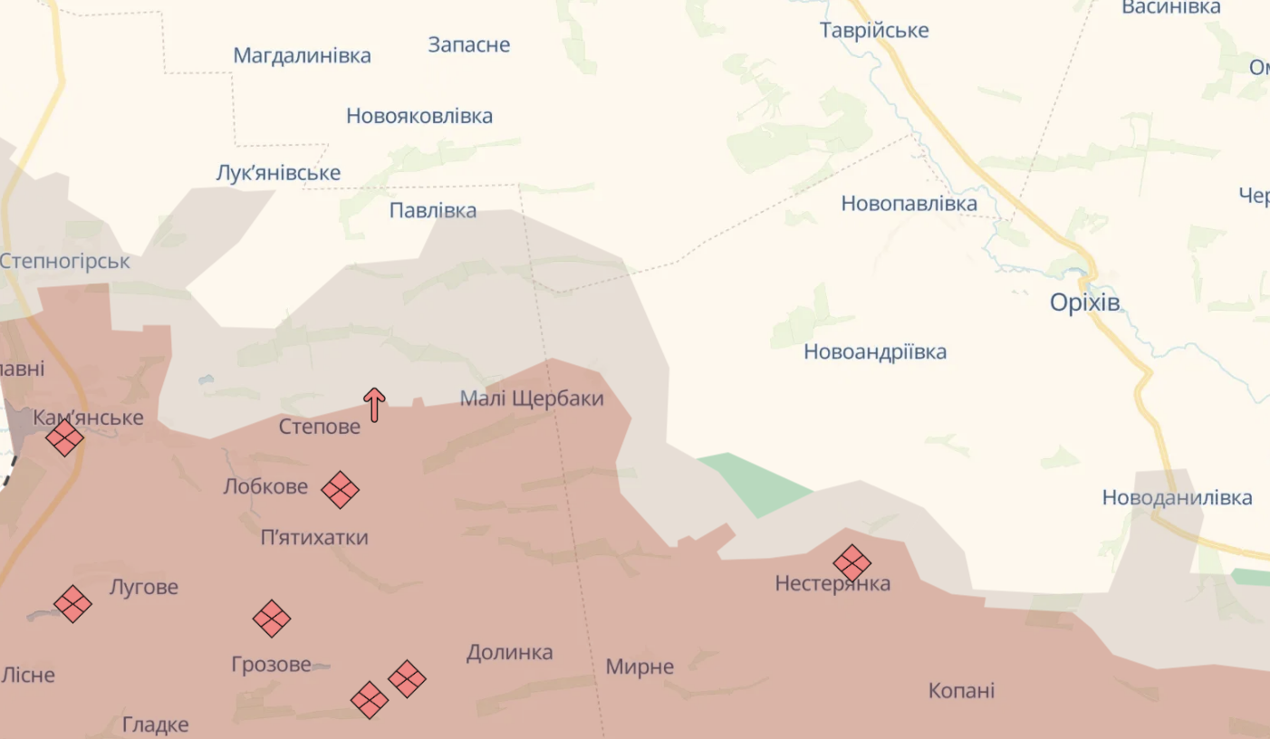 Карта бойових дій в Україні станом на 17 жовтня 2026 року фото 11