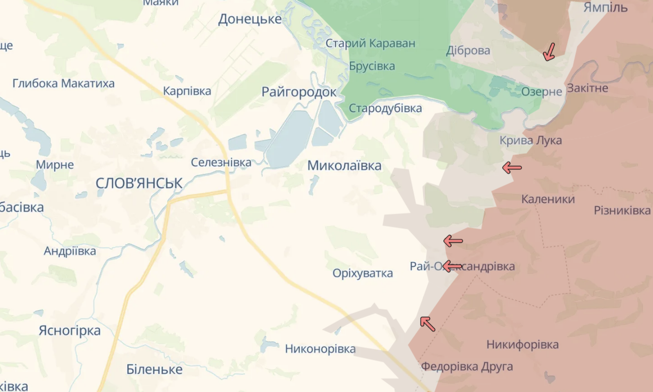 Карта бойових дій в Україні станом на 24 жовтня 2026 року фото 5