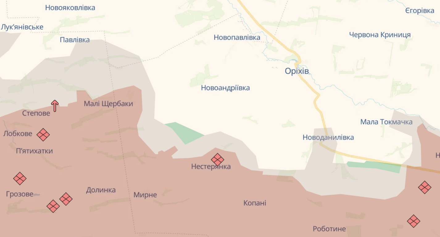 Карта бойових дій в Україні станом на 24 жовтня 2026 року фото 11