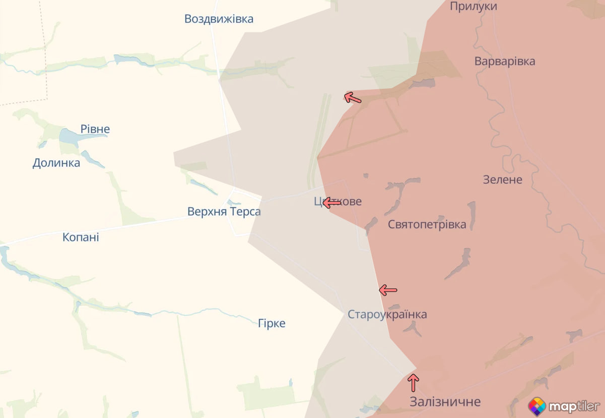 Ворог просунувся поблизу Цвіткового – DeepState фото 1