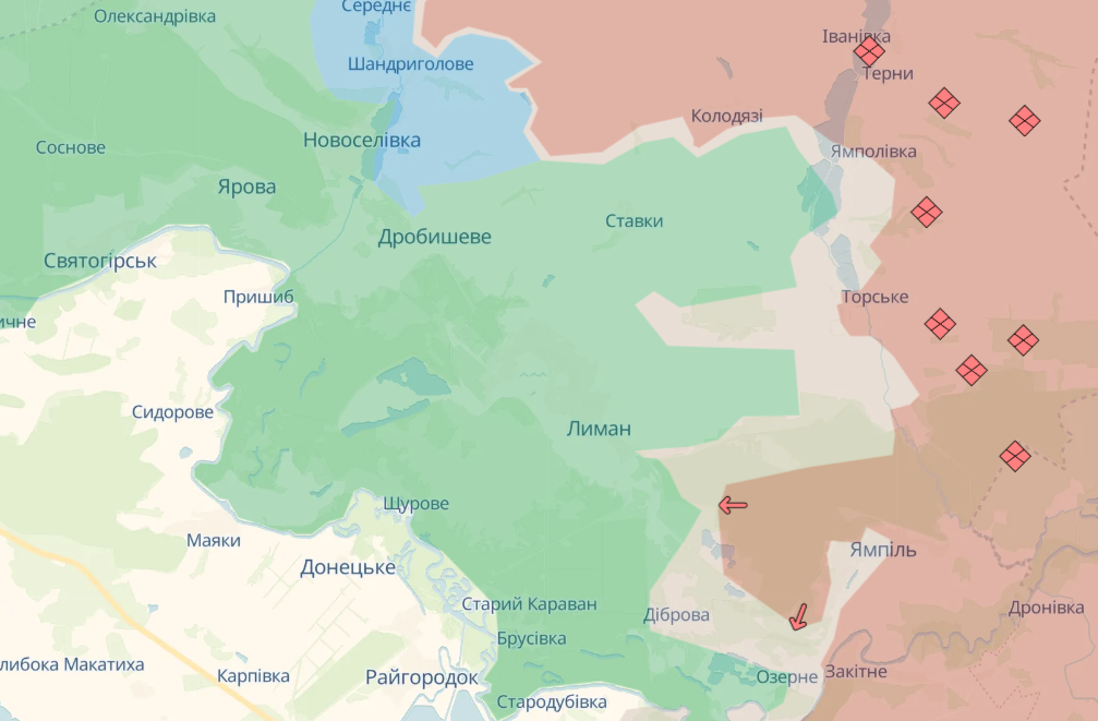 Карта бойових дій в Україні станом на 2 жовтня 2026 року фото 4