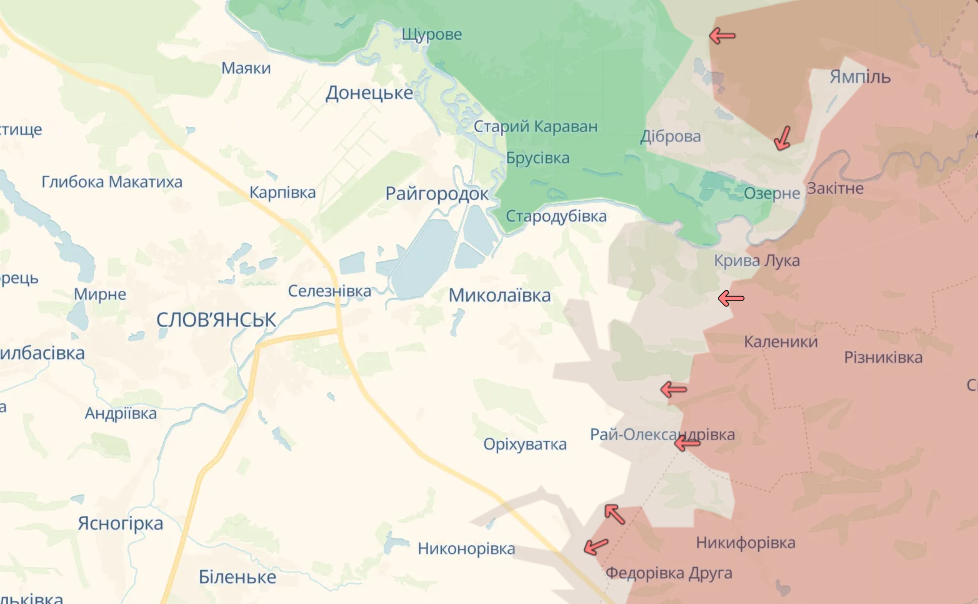 Карта бойових дій в Україні станом на 12 жовтня 2026 року фото 5