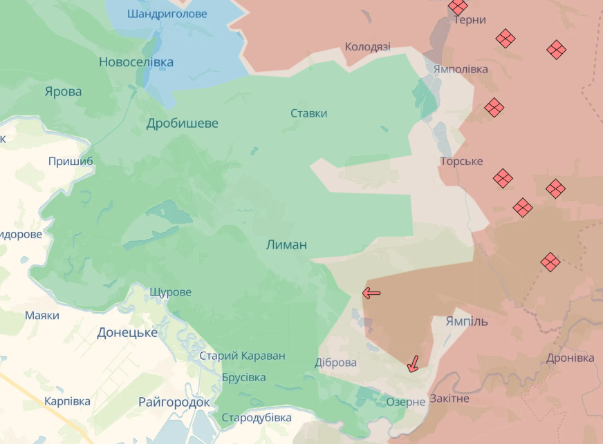 Карта бойових дій в Україні станом на 12 жовтня 2026 року фото 4