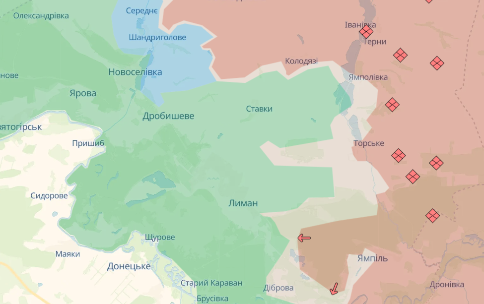 Карта бойових дій в Україні станом на 14 жовтня 2026 року фото 3
