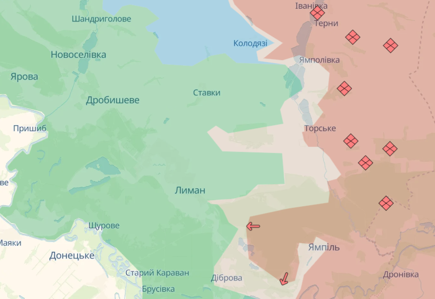 Карта бойових дій в Україні станом на 15 жовтня 2026 року фото 4