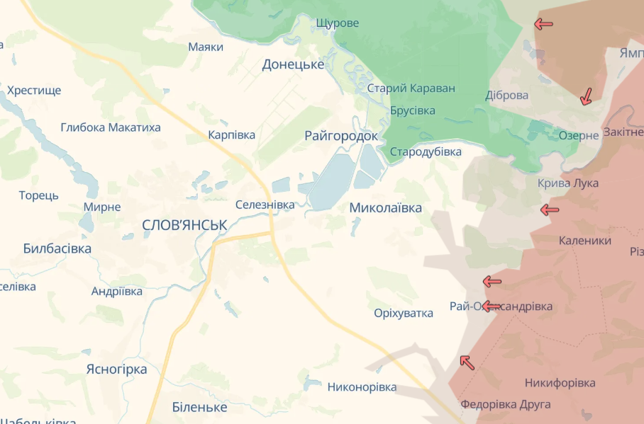 Карта бойових дій в Україні станом на 31 жовтня 2026 року фото 4