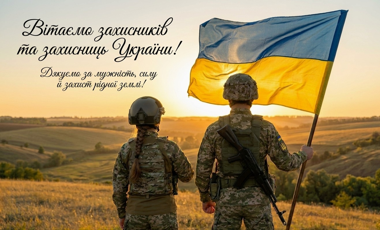 День захисників та захисниць України: яскраві листівки, історія свята, привітання у прозі та віршах фото 1