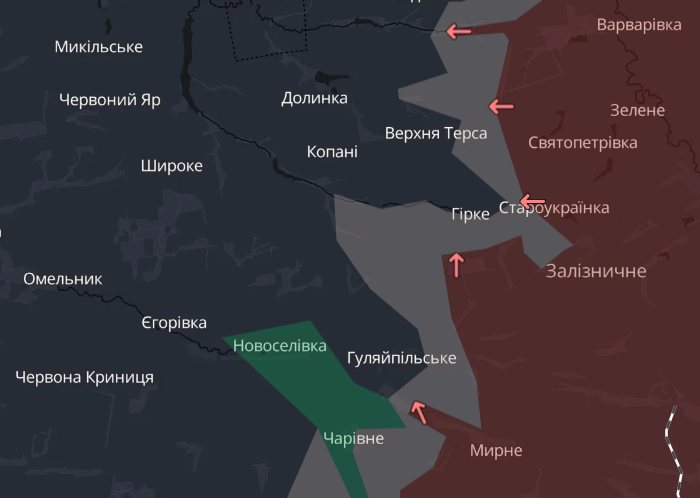 Карта бойових дій в Україні станом на 22 жовтня 2026 року фото 10