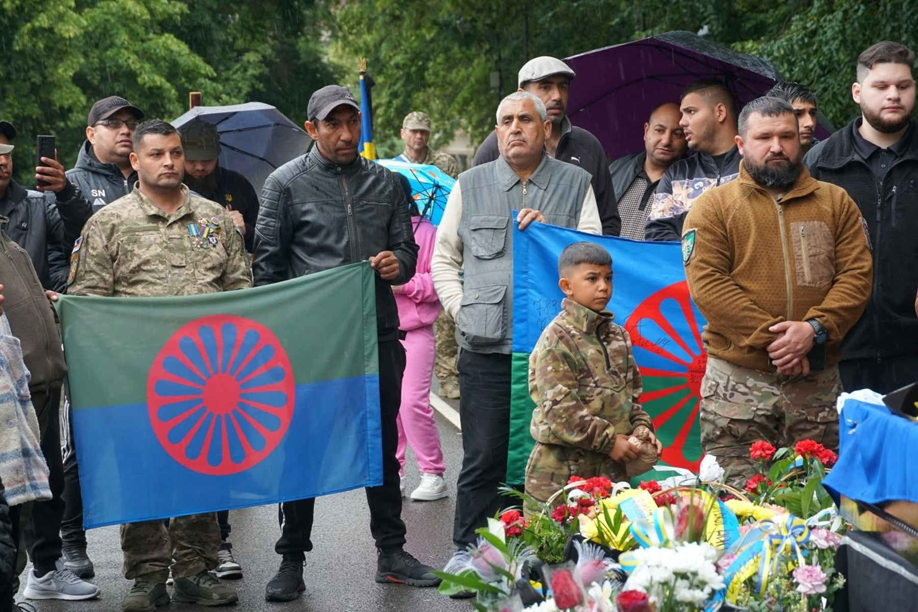 Похорон добровольця Євгена Буко