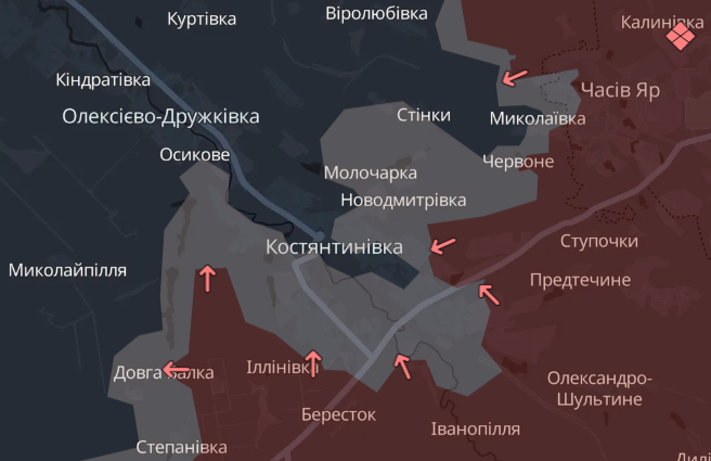 Карта бойових дій в Україні станом на 6 жовтня 2026 року фото 7