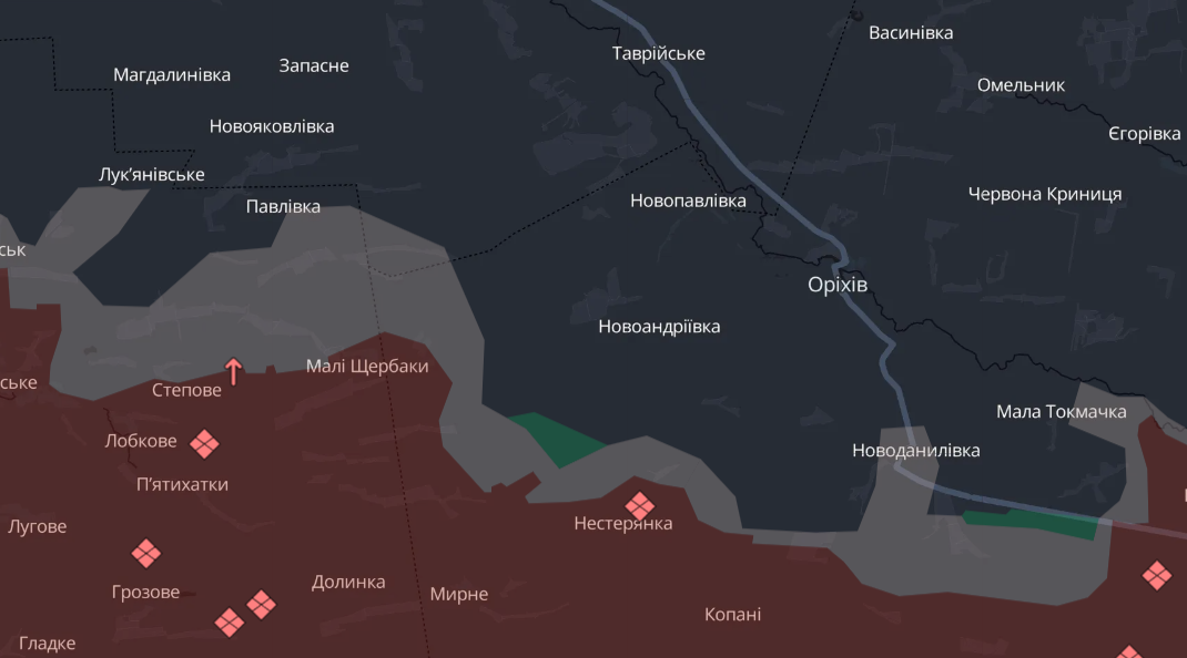 Карта бойових дій в Україні станом на 22 жовтня 2026 року фото 11