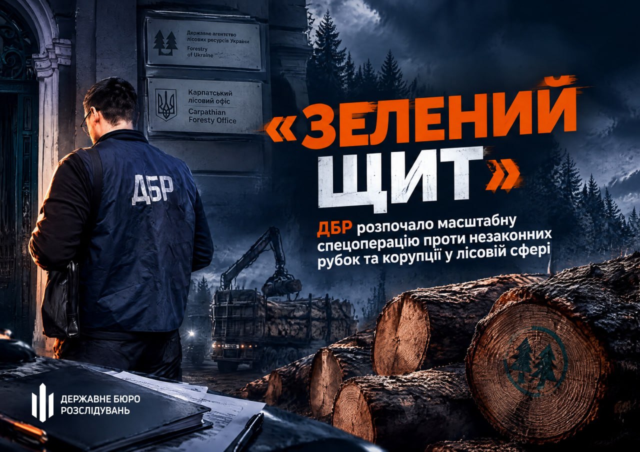 «Зелений щит». Правоохоронці розпочали масштабну спецоперацію у лісовій галузі фото 1