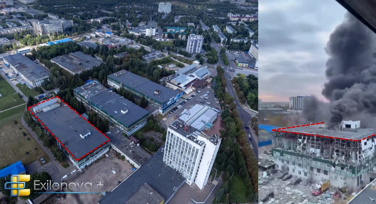 Наслідки удару по заводу
